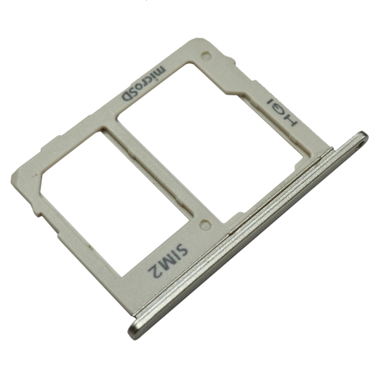 For Samsung Galaxy J6 2018 SM-J600 SIM Card Tray + SIM + Micro SD Card Tray (Gold) - Card Tray by buy2fix | Online Shopping UK | buy2fix