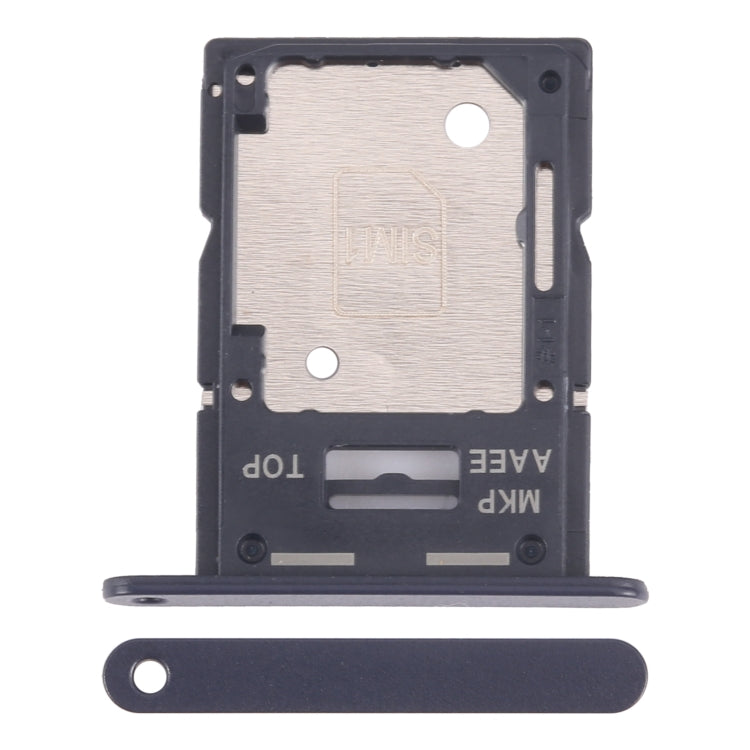 For Samsung Galaxy A15 4G SM-A155F Original SIM Card Tray + SIM / Micro SD Card Tray (Black) - Card Tray by buy2fix | Online Shopping UK | buy2fix