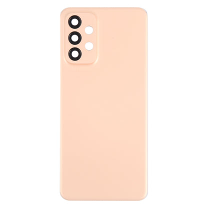 For Samsung Galaxy A23 4G SM-A235F Original Battery Back Cover with Camera Lens Cover(Pink) - Back Cover by buy2fix | Online Shopping UK | buy2fix