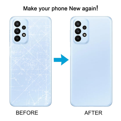 For Samsung Galaxy A23 4G SM-A235F Original Battery Back Cover with Camera Lens Cover (Black) - Back Cover by buy2fix | Online Shopping UK | buy2fix