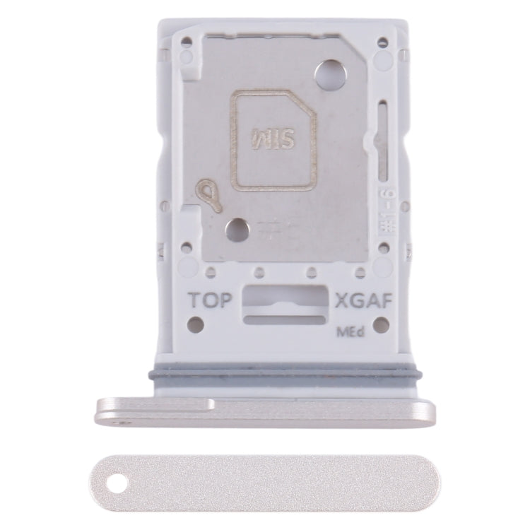 For Samsung Galaxy Tab S9 Ultra 5G SM-X916 Original SIM + Micro SD Card Tray (Gold) - Card Tray by buy2fix | Online Shopping UK | buy2fix