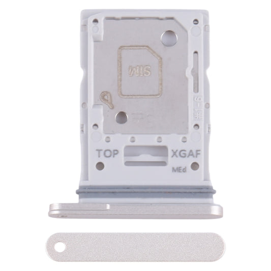For Samsung Galaxy Tab S9 Ultra 5G SM-X916 Original SIM + Micro SD Card Tray (Gold) - Card Tray by buy2fix | Online Shopping UK | buy2fix
