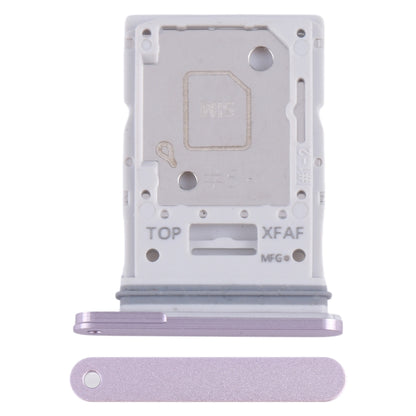 For Samsung Galaxy Tab S9 Ultra 5G SM-X916 Original SIM + Micro SD Card Tray (Purple) - Card Tray by buy2fix | Online Shopping UK | buy2fix