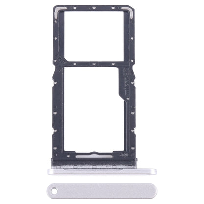 For Samsung Galaxy Tab A9 SM-X115 Original SIM + Micro SD Card Tray (Silver) - Card Tray by buy2fix | Online Shopping UK | buy2fix