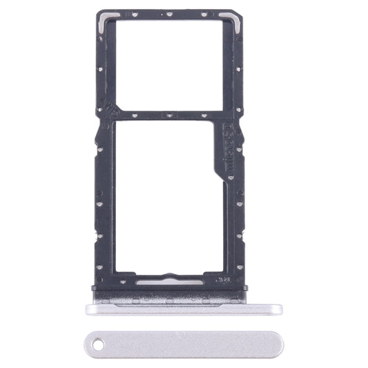For Samsung Galaxy Tab A9 SM-X115 Original SIM + Micro SD Card Tray (Silver) - Card Tray by buy2fix | Online Shopping UK | buy2fix