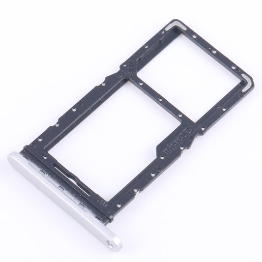 For Samsung Galaxy Tab A9 SM-X115 Original SIM + Micro SD Card Tray (Silver) - Card Tray by buy2fix | Online Shopping UK | buy2fix