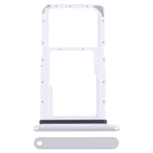 For Samsung Galaxy Tab A9+ 5G SM-X215 Original SIM + Micro SD Card Tray (Silver) - Card Tray by buy2fix | Online Shopping UK | buy2fix