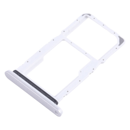 For Samsung Galaxy Tab A9+ 5G SM-X215 Original SIM + Micro SD Card Tray (Silver) - Card Tray by buy2fix | Online Shopping UK | buy2fix