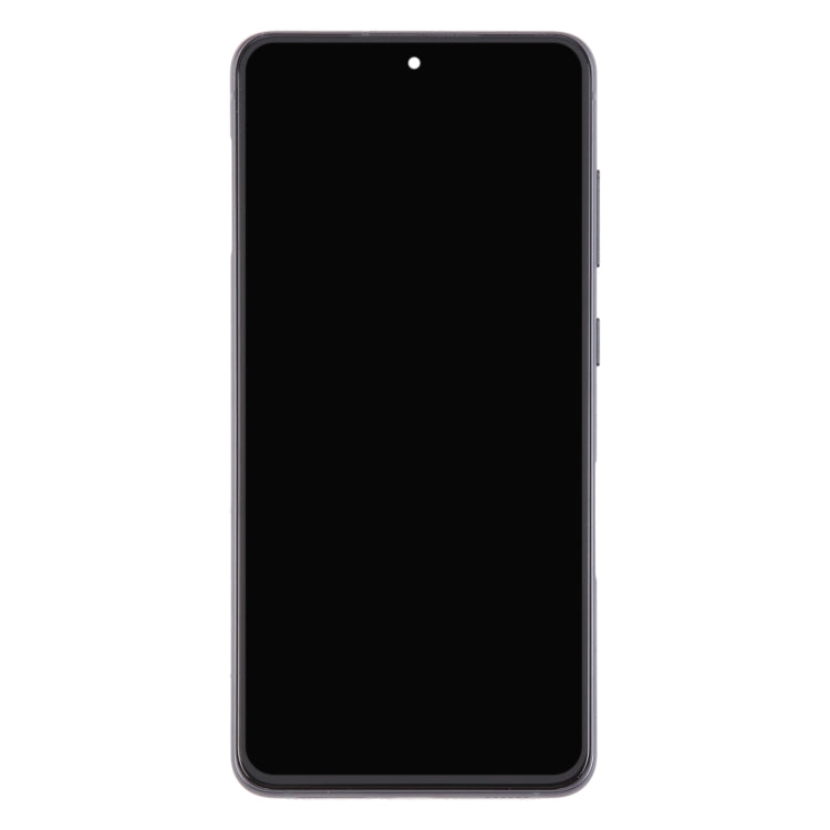 For Samsung Galaxy S21 FE 5G SM-G990B Original LCD Screen Digitizer Full Assembly with Frame (Black) - LCD Screen by buy2fix | Online Shopping UK | buy2fix