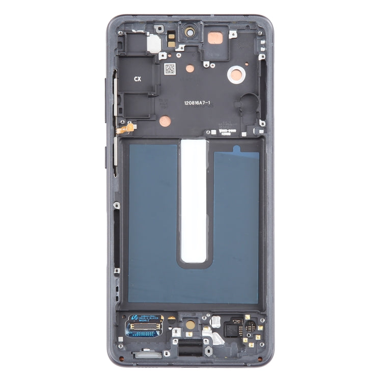 For Samsung Galaxy S21 FE 5G SM-G990B Original LCD Screen Digitizer Full Assembly with Frame (Black) - LCD Screen by buy2fix | Online Shopping UK | buy2fix