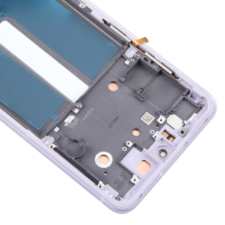 For Samsung Galaxy S21 FE 5G SM-G990B Original LCD Screen Digitizer Full Assembly with Frame (Purple) - LCD Screen by buy2fix | Online Shopping UK | buy2fix