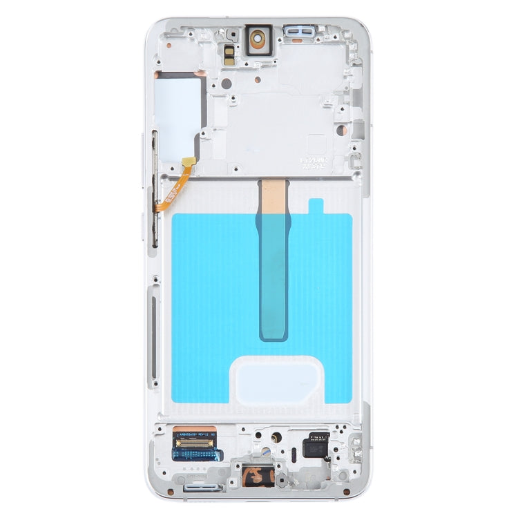 For Samsung Galaxy S22+ 5G SM-S906B Original LCD Screen Digitizer Full Assembly with Frame (White) -  by buy2fix | Online Shopping UK | buy2fix