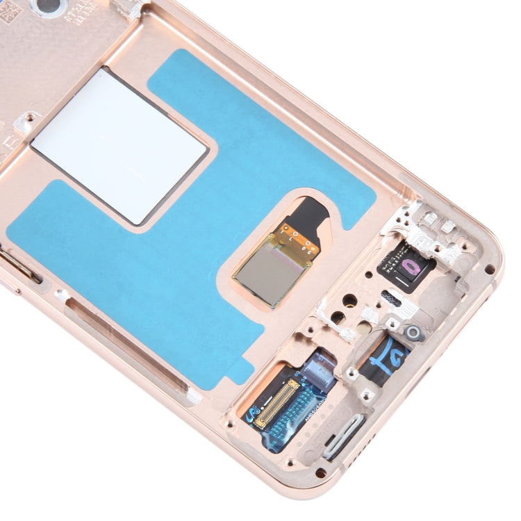 For Samsung Galaxy S22 5G SM-S901B Original LCD Screen Digitizer Full Assembly with Frame (Gold) -  by buy2fix | Online Shopping UK | buy2fix