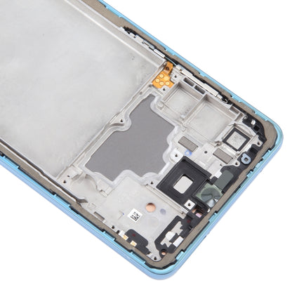 For Samsung Galaxy A72 4G SM-A725 6.43 inch OLED LCD Screen Digitizer Full Assembly with Frame (Blue) - LCD Screen by buy2fix | Online Shopping UK | buy2fix