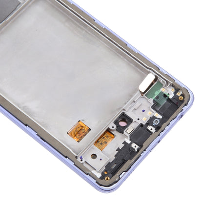 For Samsung Galaxy A72 4G SM-A725 6.43 inch OLED LCD Screen Digitizer Full Assembly with Frame (Purple) - LCD Screen by buy2fix | Online Shopping UK | buy2fix