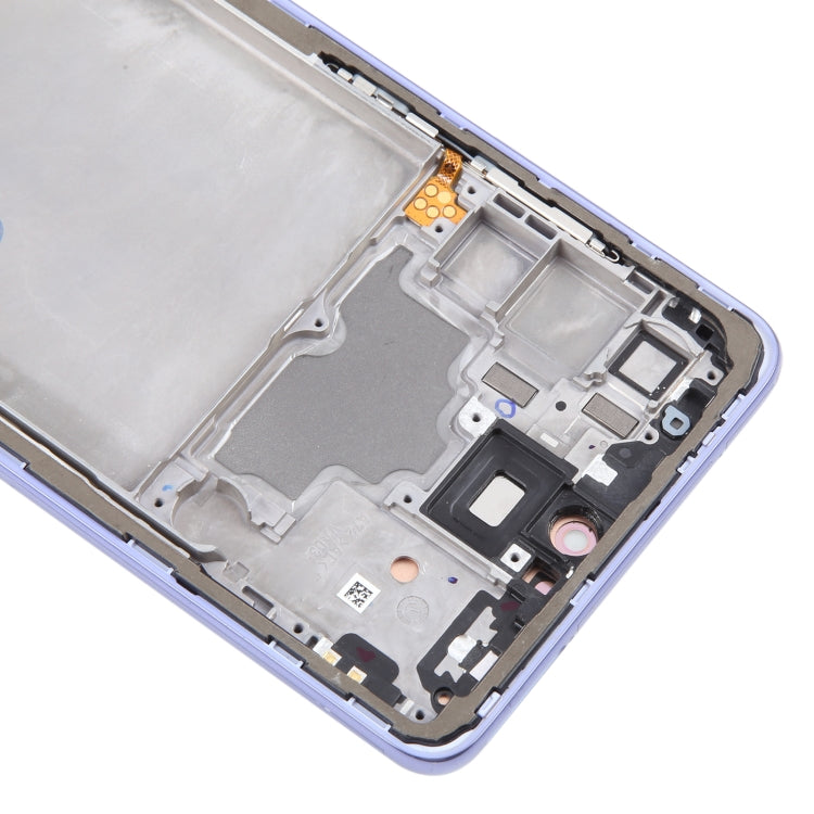 For Samsung Galaxy A72 4G SM-A725 6.43 inch OLED LCD Screen Digitizer Full Assembly with Frame (Purple) - LCD Screen by buy2fix | Online Shopping UK | buy2fix