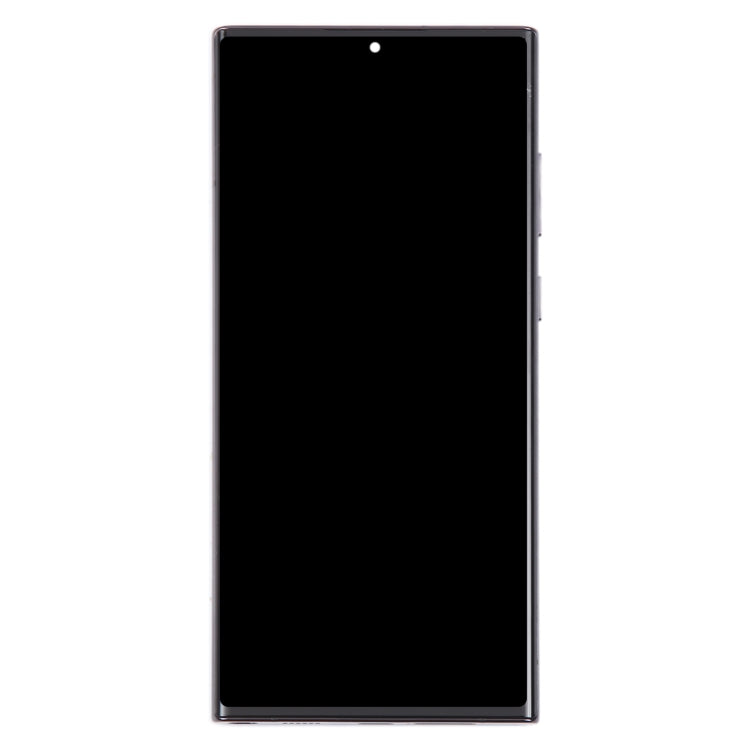 For Samsung Galaxy S22 Ultra 5G SM-S908B Original LCD Screen Digitizer Full Assembly with Frame (Black) -  by buy2fix | Online Shopping UK | buy2fix
