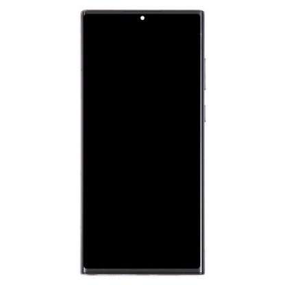 For Samsung Galaxy S22 Ultra 5G SM-S908B Original LCD Screen Digitizer Full Assembly with Frame (Black) -  by buy2fix | Online Shopping UK | buy2fix