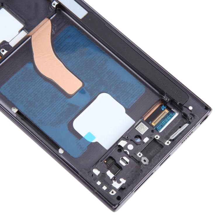 For Samsung Galaxy S22 Ultra 5G SM-S908B Original LCD Screen Digitizer Full Assembly with Frame (Black) -  by buy2fix | Online Shopping UK | buy2fix