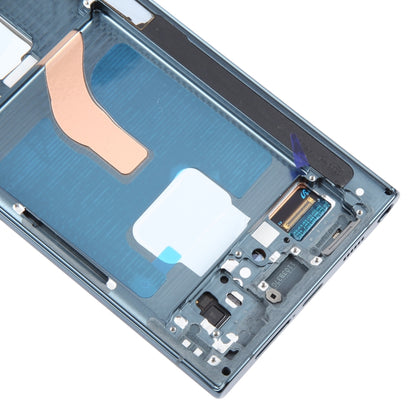 For Samsung Galaxy S22 Ultra 5G SM-S908B Original LCD Screen Digitizer Full Assembly with Frame (Green) -  by buy2fix | Online Shopping UK | buy2fix