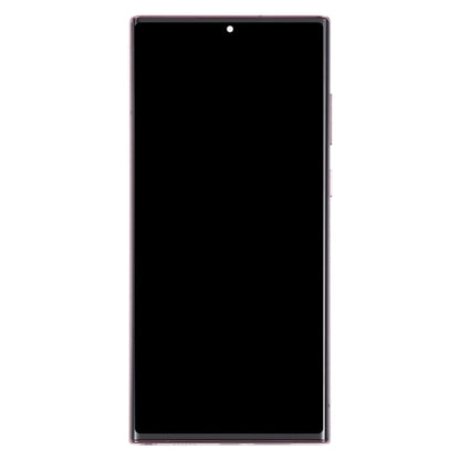 For Samsung Galaxy S22 Ultra 5G SM-S908B Original LCD Screen Digitizer Full Assembly with Frame (Purple) -  by buy2fix | Online Shopping UK | buy2fix