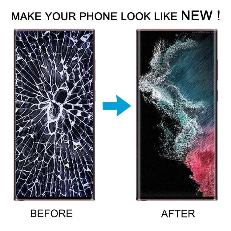 For Samsung Galaxy S22 Ultra 5G SM-S908B Original LCD Screen Digitizer Full Assembly with Frame (Purple) -  by buy2fix | Online Shopping UK | buy2fix