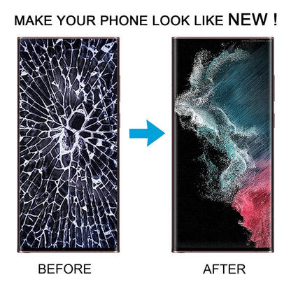 For Samsung Galaxy S22 Ultra 5G SM-S908B Original LCD Screen Digitizer Full Assembly with Frame (Purple) -  by buy2fix | Online Shopping UK | buy2fix