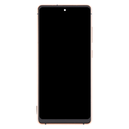 For Samsung Galaxy S20 FE SM-G780F 6.43 inch OLED LCD Screen Digitizer Full Assembly with Frame (Gold) - LCD Screen by buy2fix | Online Shopping UK | buy2fix