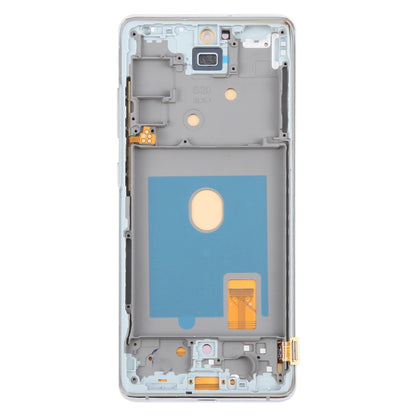 For Samsung Galaxy S20 FE SM-G780F 6.43 inch OLED LCD Screen Digitizer Full Assembly with Frame (Silver) - LCD Screen by buy2fix | Online Shopping UK | buy2fix