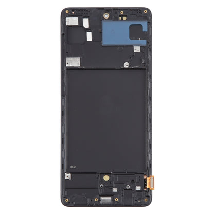 For Samsung Galaxy A71 4G SM-A715F 6.43 inch OLED LCD Screen Digitizer Full Assembly with Frame (Black) - LCD Screen by buy2fix | Online Shopping UK | buy2fix
