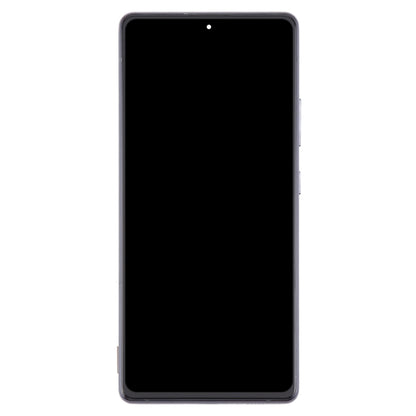 For Samsung Galaxy A71 5G SM-A716B 6.43 inch OLED LCD Screen Digitizer Full Assembly with Frame (Black) - LCD Screen by buy2fix | Online Shopping UK | buy2fix