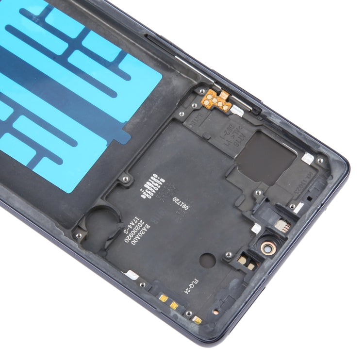 For Samsung Galaxy A71 5G SM-A716B 6.43 inch OLED LCD Screen Digitizer Full Assembly with Frame (Black) - LCD Screen by buy2fix | Online Shopping UK | buy2fix