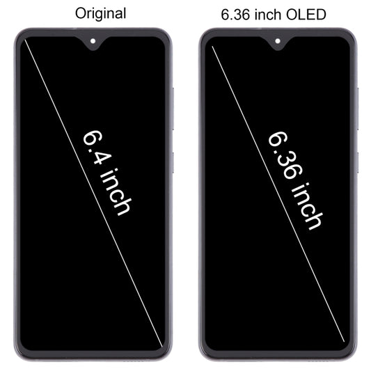 For Samsung Galaxy S21 FE 5G SM-G990B 6.36 inch EU Version OLED LCD Screen Digitizer Full Assembly with Frame (Black) - LCD Screen by buy2fix | Online Shopping UK | buy2fix