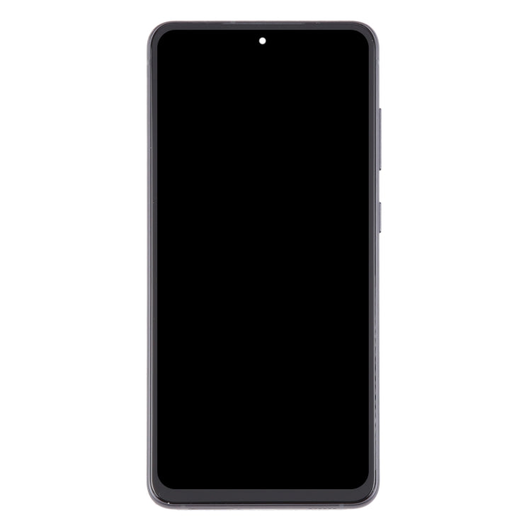 For Samsung Galaxy S21 FE 5G SM-G990B 6.43 inch EU Version OLED LCD Screen Digitizer Full Assembly with Frame (Black) - LCD Screen by buy2fix | Online Shopping UK | buy2fix