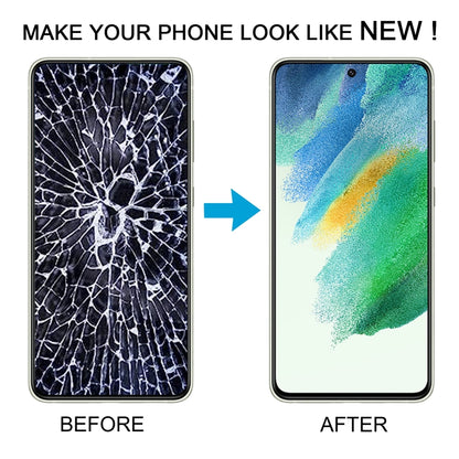 For Samsung Galaxy S21 FE 5G SM-G990B 6.43 inch EU Version OLED LCD Screen Digitizer Full Assembly with Frame (Black) - LCD Screen by buy2fix | Online Shopping UK | buy2fix