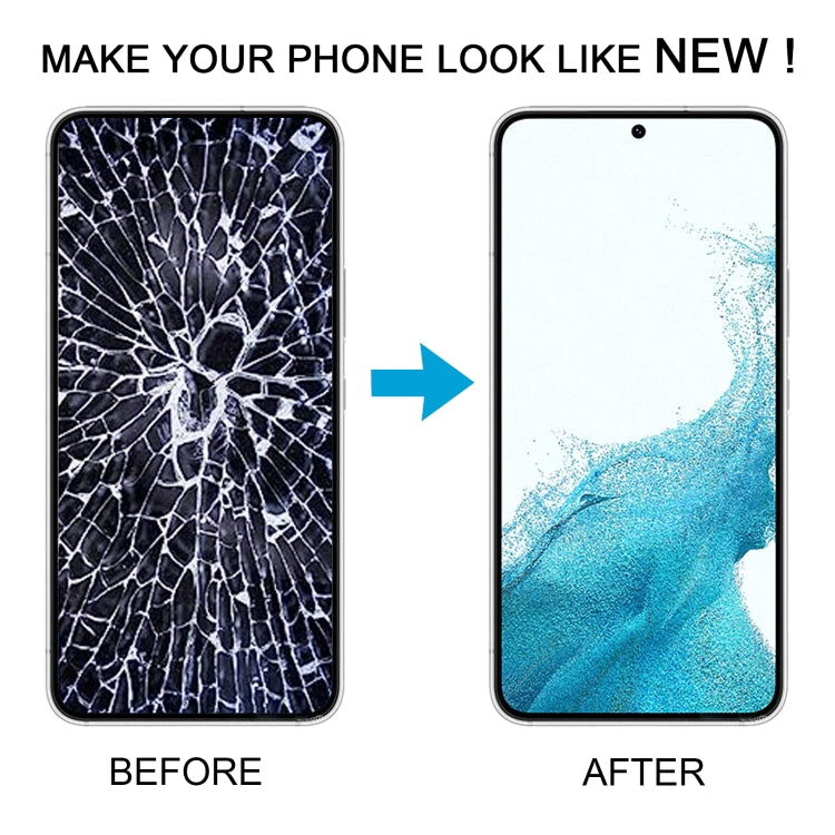 For Samsung Galaxy S22 5G SM-S901B US Version OLED LCD Screen Digitizer Full Assembly with Frame (Black) -  by buy2fix | Online Shopping UK | buy2fix