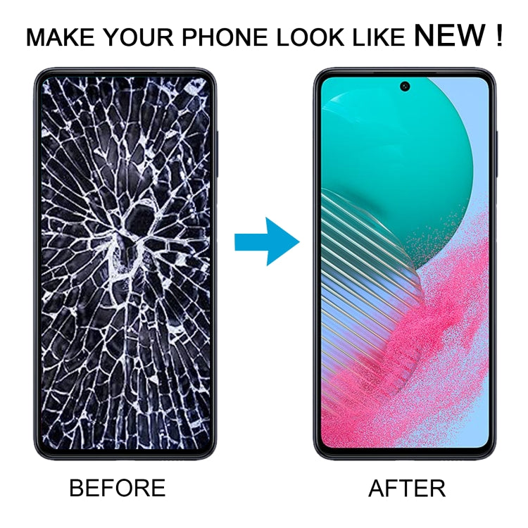 For Samsung Galaxy M54 SM-M546B OLED LCD Screen Digitizer Full Assembly with Frame (Black) - LCD Screen by buy2fix | Online Shopping UK | buy2fix