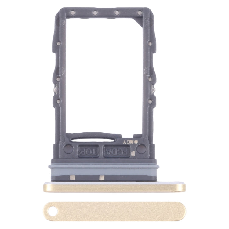 For Samsung Galaxy Z Flip6 SM-F741B Original SIM Card Tray (Gold) - Card Tray by buy2fix | Online Shopping UK | buy2fix