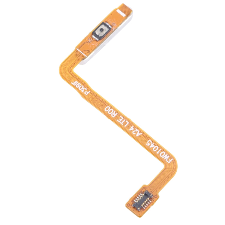 For Samsung Galaxy A24 4G SM-A245F OEM Power Button Flex Cable (Silver) - Flex Cable by buy2fix | Online Shopping UK | buy2fix