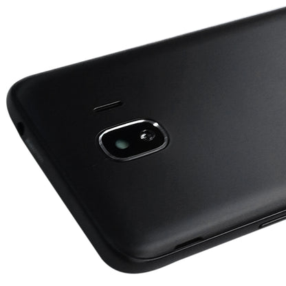 For Galaxy J2 Pro (2018), J2 (2018), J250F/DS Back Cover + Middle Frame Bezel Plate (Black) - Back Cover by buy2fix | Online Shopping UK | buy2fix