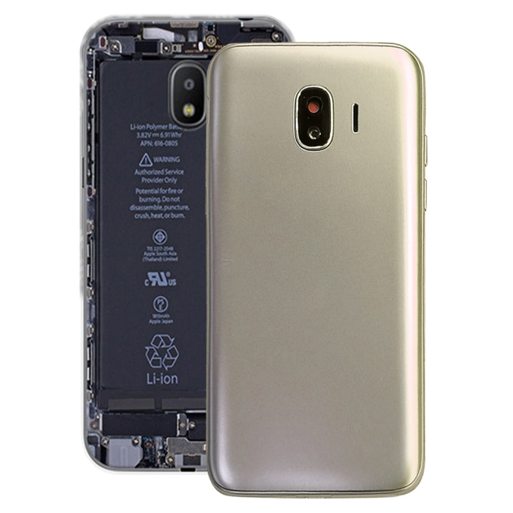 For Galaxy J2 Pro (2018), J2 (2018), J250F/DS Back Cover + Middle Frame Bezel Plate (Gold) - Back Cover by buy2fix | Online Shopping UK | buy2fix