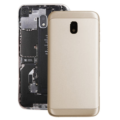 For Galaxy J3 (2017), J3 Pro (2017), J330F/DS, J330G/DS Back Cover (Gold) - Back Cover by buy2fix | Online Shopping UK | buy2fix