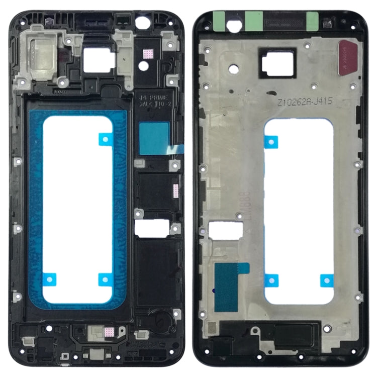 For Galaxy J4+ / J415 Front Housing LCD Frame Bezel Plate (Black) - Frame Bezel Plate by buy2fix | Online Shopping UK | buy2fix