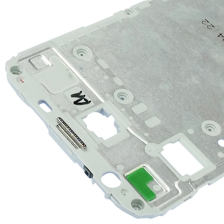 For Galaxy J7 V / J7 Perx / J727V / J727P Front Housing LCD Frame Bezel Plate (White) - Frame Bezel Plate by buy2fix | Online Shopping UK | buy2fix