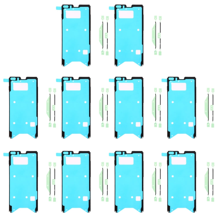 For Galaxy S10+ 10pcs Front Housing Adhesive - Adhesive Sticker by buy2fix | Online Shopping UK | buy2fix