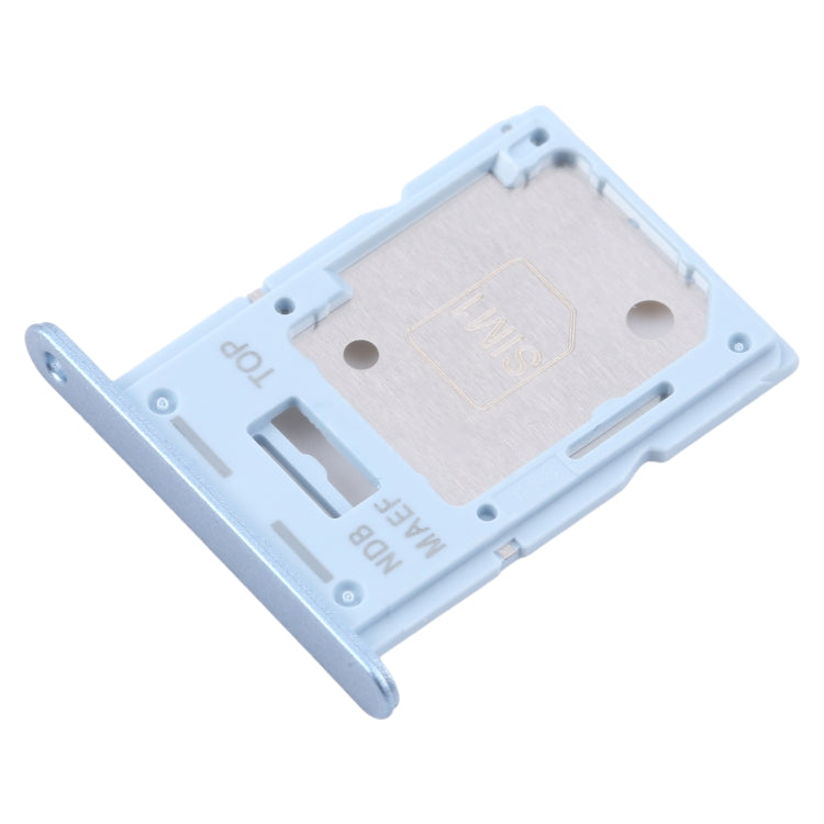 For Samsung Galaxy M15 SM-M156B Original SIM Card Tray + SIM Card Tray / Micro SD Card Tray (Blue) - Card Tray by buy2fix | Online Shopping UK | buy2fix