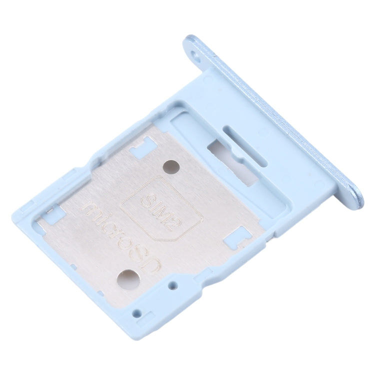 For Samsung Galaxy M15 SM-M156B Original SIM Card Tray + SIM Card Tray / Micro SD Card Tray (Blue) - Card Tray by buy2fix | Online Shopping UK | buy2fix