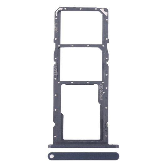 For Samsung Galaxy A06 SM-A065F Original SIM Card Tray + SIM Card Tray + Micro SD Card Tray (Black) - Card Tray by buy2fix | Online Shopping UK | buy2fix