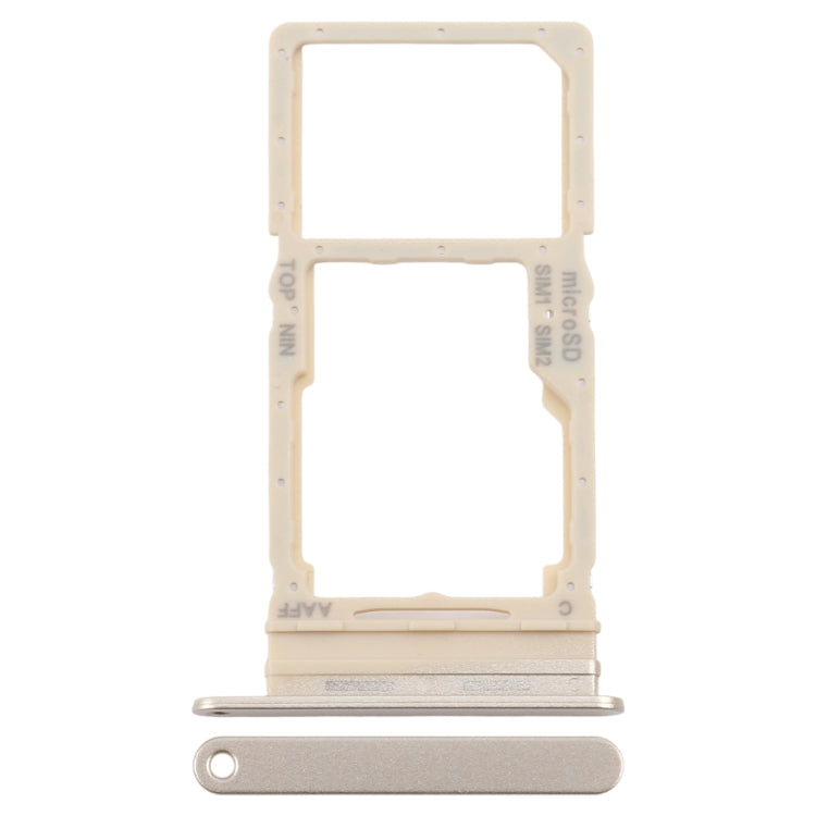 For Samsung Galaxy A16 5G SM-A166B Original SIM + SIM / Micro SD Card Tray (Gold) - Card Tray by buy2fix | Online Shopping UK | buy2fix