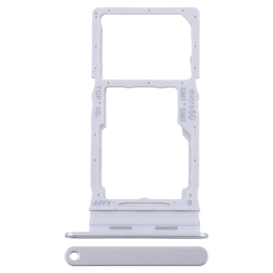 For Samsung Galaxy A16 5G SM-A166B Original SIM + SIM / Micro SD Card Tray (Silver) - Card Tray by buy2fix | Online Shopping UK | buy2fix